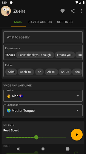 Zueirau2019s Voice: TTS Voiceover 5.69 screenshots 1
