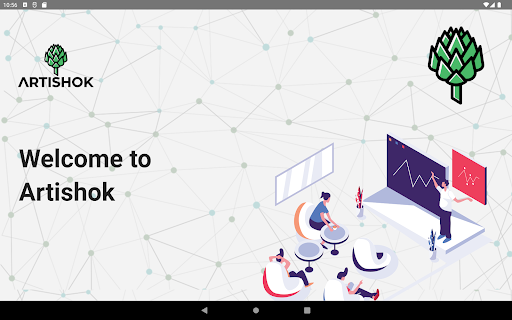 Android application Artishok Kiosk screenshort