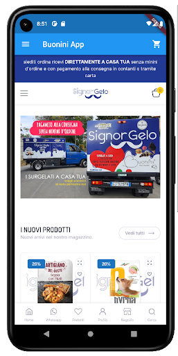 Android application SignorGelo screenshort