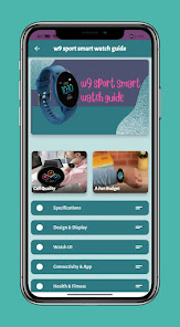 W9 sport smart watch Guide 1 APK + Мод (Unlimited money) за Android