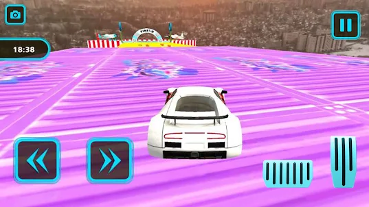 Heavy Car Stunt Jumping Game