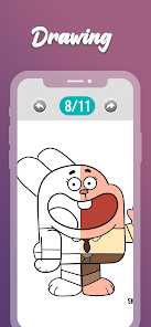 Imágen 4 How to draw Gumball android