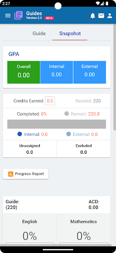 StudentTrac Screen 3