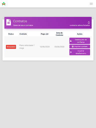Atranet Cliente Screenshot