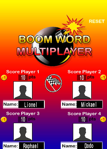 Android application Boom Word Multiplayer screenshort
