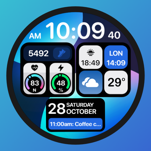 PRIME Home OS 4 Watch Face logo