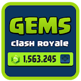 Gems ? Clash Royale Prank icon