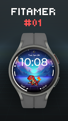 Virtual Pet Watch Face Fitamer 1