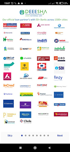 DEEESHA: All Loans in one app Screen 2