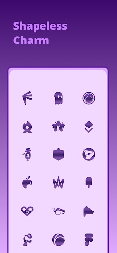 Purple Obsidian - Icon Pack Screen 3