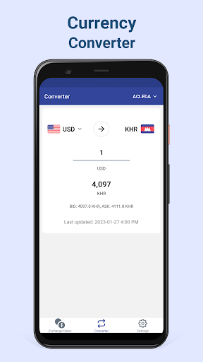 Khmer Exchange & Converter Screen 3