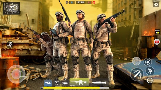 Real FPS Shooting Games 1.0 Mod APK (Free Purchase) 5