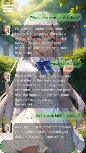 Elf Talk powered by AI