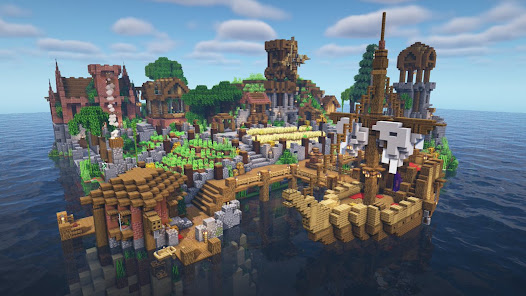 Captura 18 Mapas Islas para Minecraft PE android