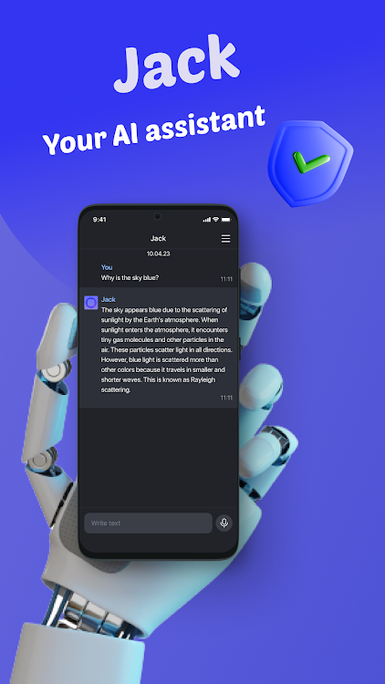 AI Jack chatbot voice&text - 1.0.1 - (Android)