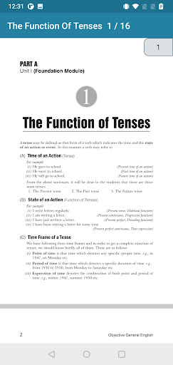 English Grammar for job exam Screen 3