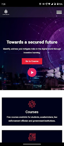 Android application Cyber Secura screenshort