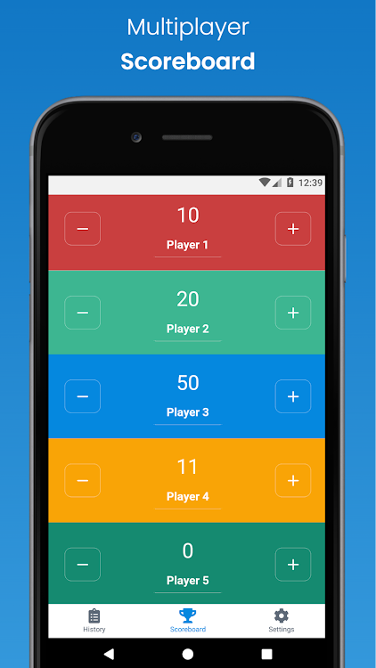 Multiplayer Scoreboard - 1.0.1 - (Android)