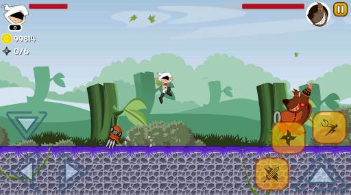 White Ninja: B Ninja Jump Run Battle Adventure 1.0 screenshots 10