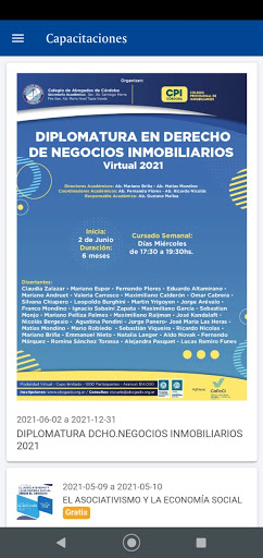 Colegio de Abogados de Córdoba Screen 3