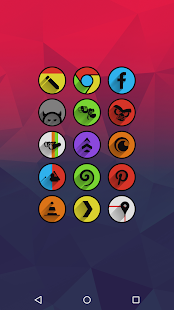 Umbra - Icon Pack Capture d'écran