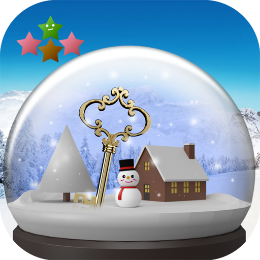 Snow globe and Snowscape  Icon