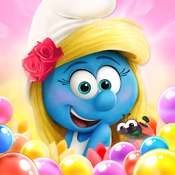 История стрелка-пузыря Смурфов Mod Apk