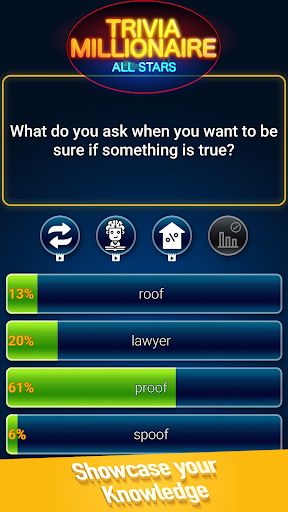 Trivia Millionaire All Stars Screen 3