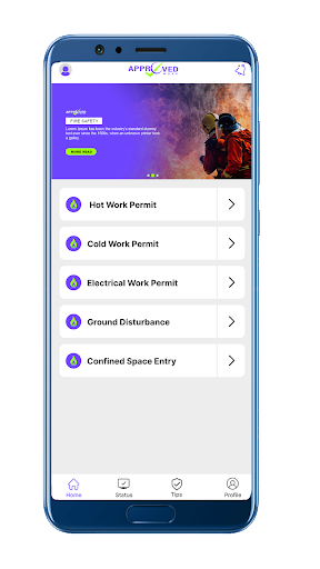 Work Permit Screen 2