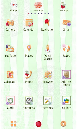 Flamingo Flower Theme +HOME Screen 2