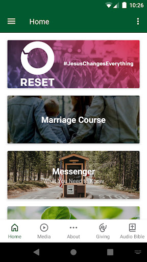Android application Pagosa Bible Church screenshort