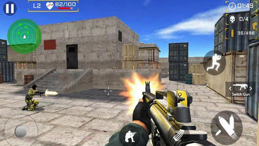 Gunner FPS Shooter Mod APK 2.6.0 (God Mode) Gallery 4