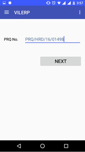 VIL ERP VER 2 Screen 3