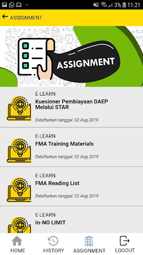 DigiLearn Adira Finance Screen 3