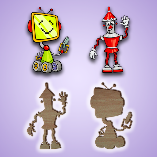 Robots puzzles for kids  Icon