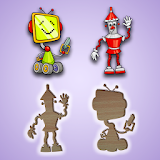 Robots puzzles for boys. Child Game icon