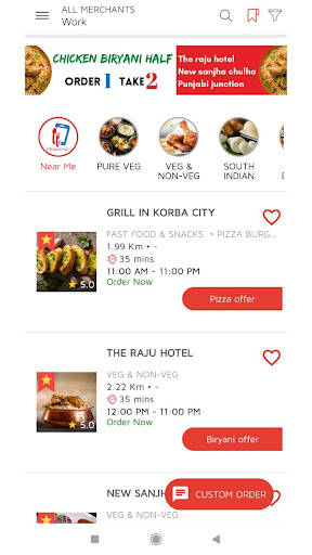 ChinuGoli : Food Delivery App Screen 3