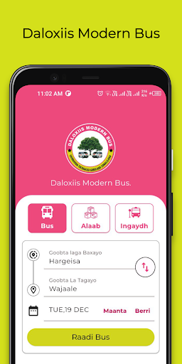 Android application Dalxiis Modern Bus screenshort