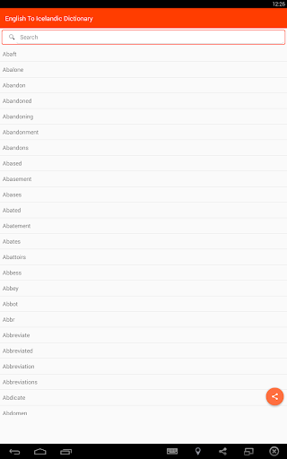 English - Icelandic Dictionary