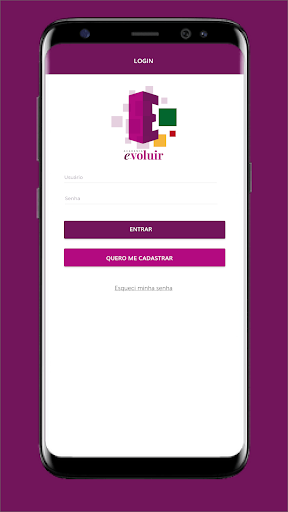 Portal e-voluir Screen 3