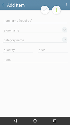 Simply Shopping Grocery To-d