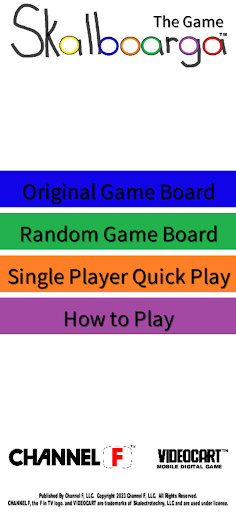 Channel F™ Skalboarga The Game Screen 2