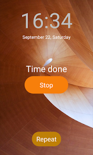 Phone X Clock Screenshot
