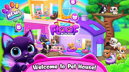 Floof – My Pet House 4.5.6 Mod Apk(unlimited money)download 1