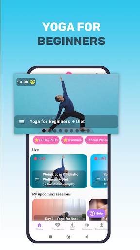 Yog4Lyf: Yoga for weight loss Screenshot 3 - AppWisp.com
