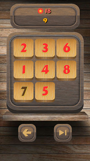 Android application Wood Puzzle: Number Games screenshort