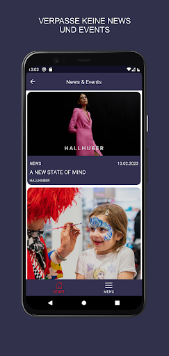 Android application Milaneo screenshort