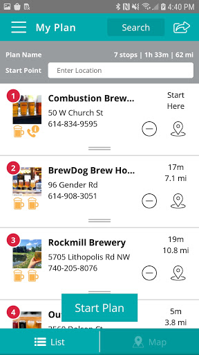 Screenshot of Visit Fairfield County Ohio