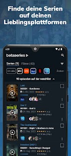 BetaSeries - TV Shows & Filme Capture d’écran