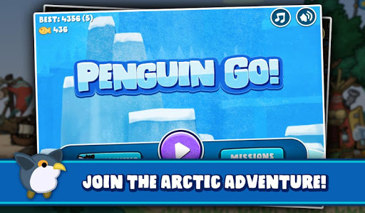 Android application PenguinGo!! screenshort